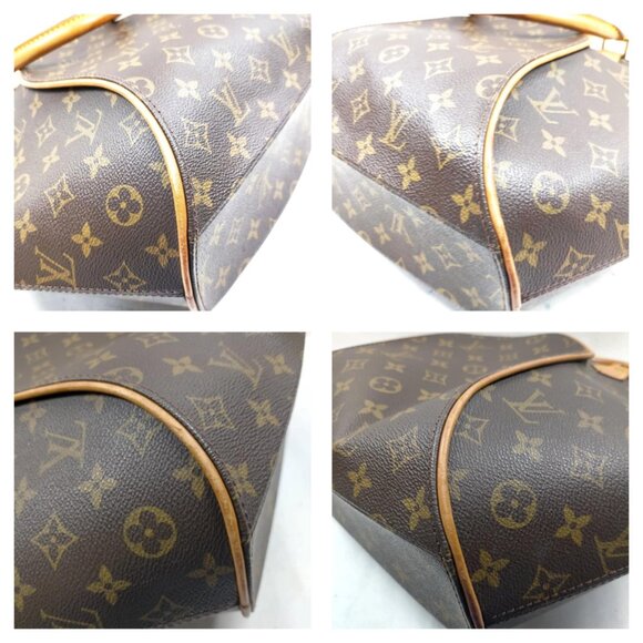 Authentic Louis Vuitton Ellipse MM Brown Monogram mn630-120625 - Picture 6 of 16